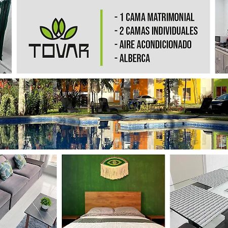 Bonito Departamento En Privada Con Alberca Apartment Cancún Exterior foto